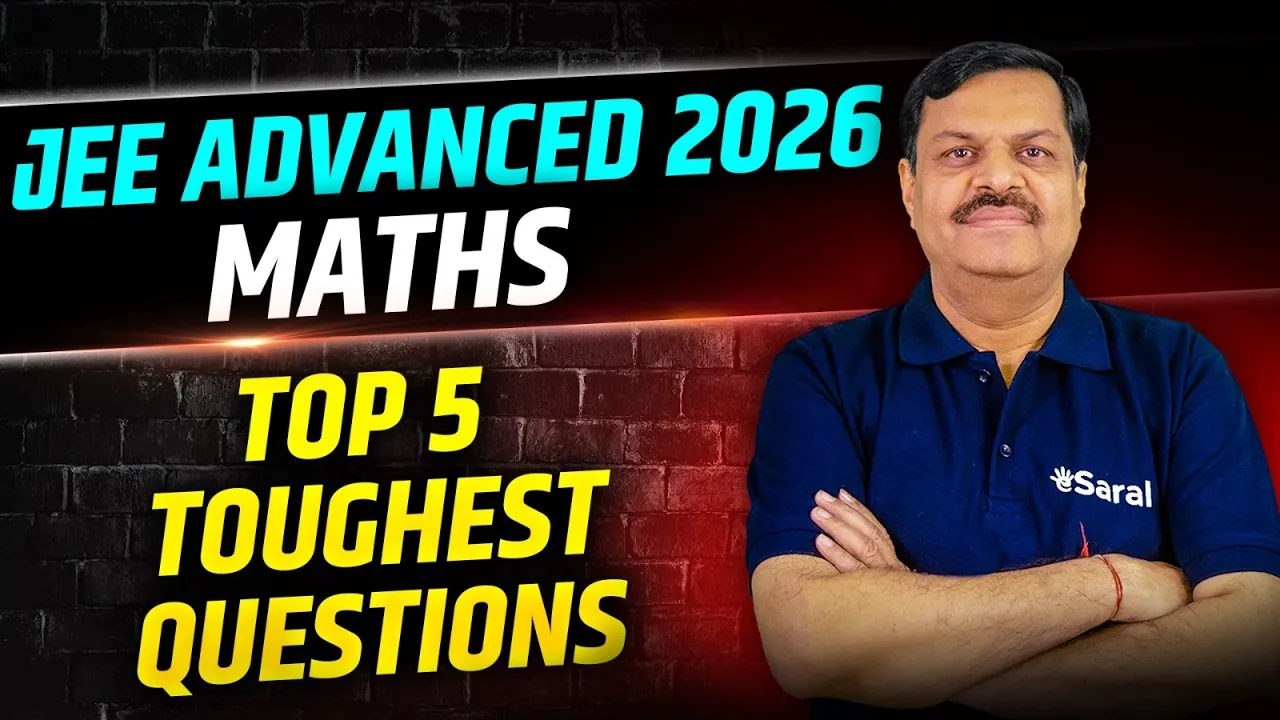JEE Advanced 2026 Maths Paper Analysis: Top 5 Questions & Expert Review